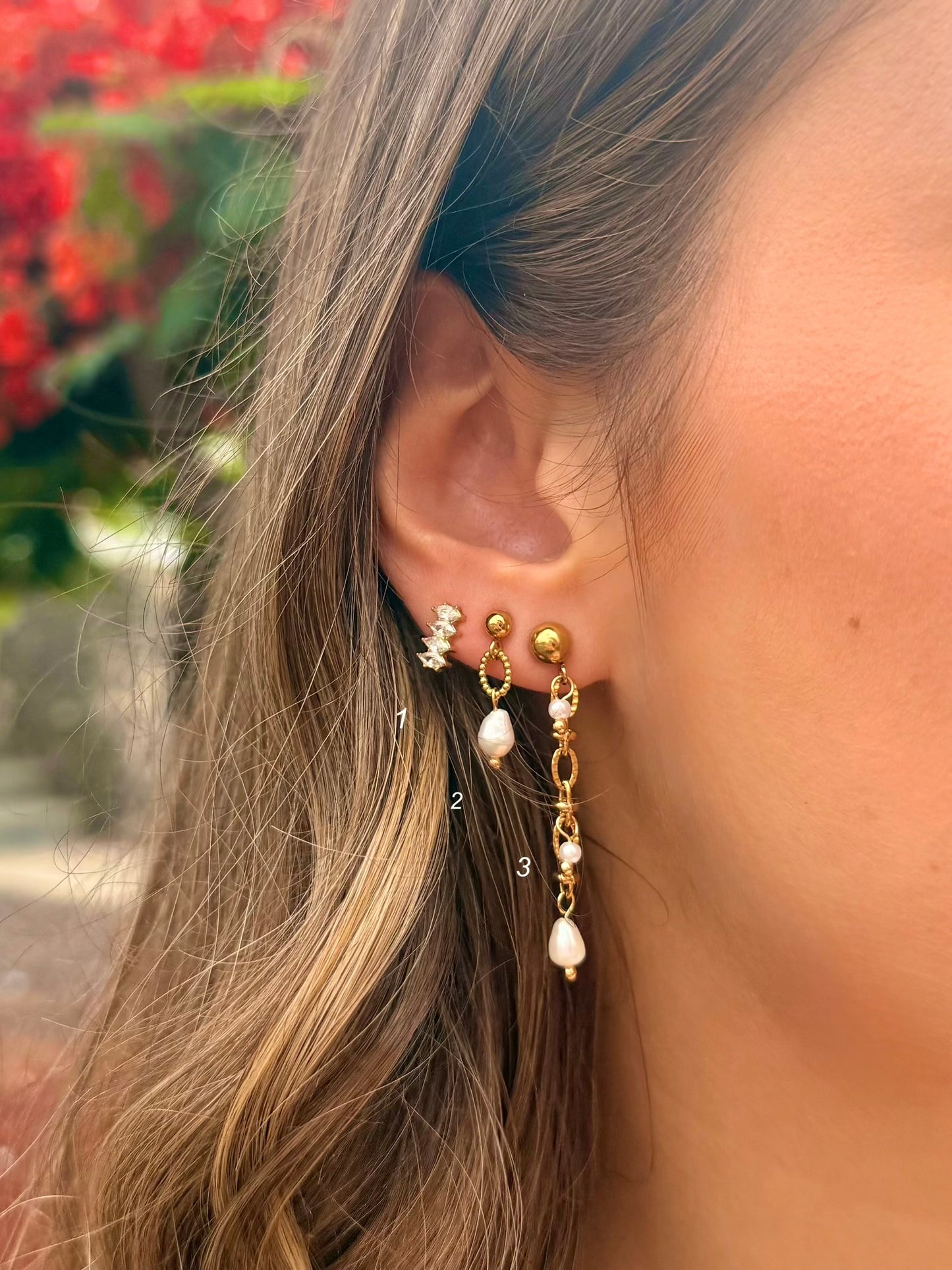Boucle d’oreille : Maëlia - Lylou - Nélia