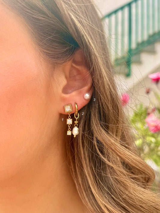 Boucle d’oreille : Nova - Willow - Aurore